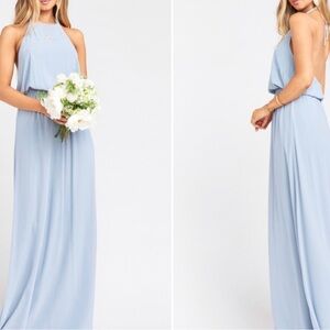 Mumu bridesmaid dress